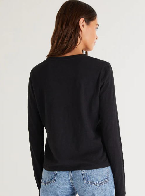 Z Supply Modern Slub Long Sleeve Tee